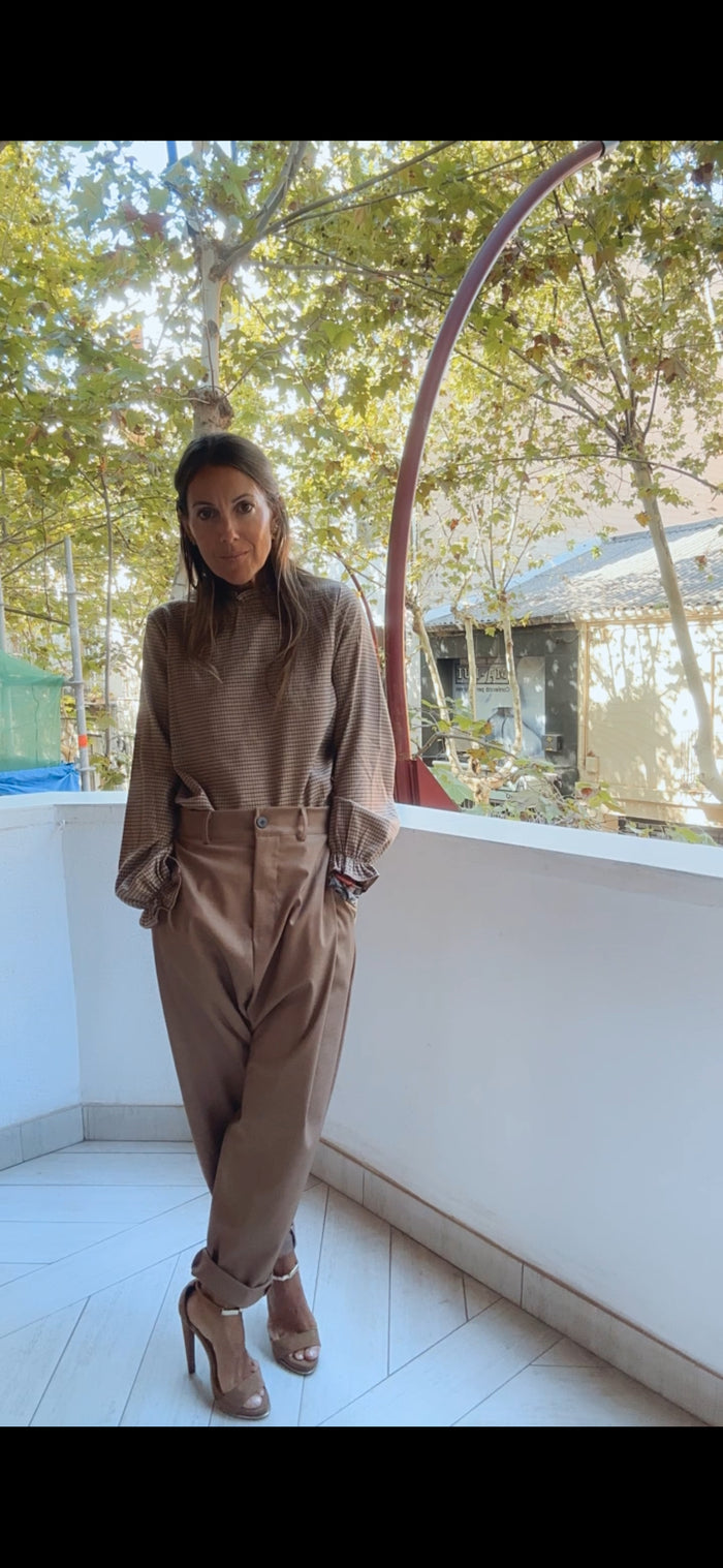 Pantalón “cupido” camel