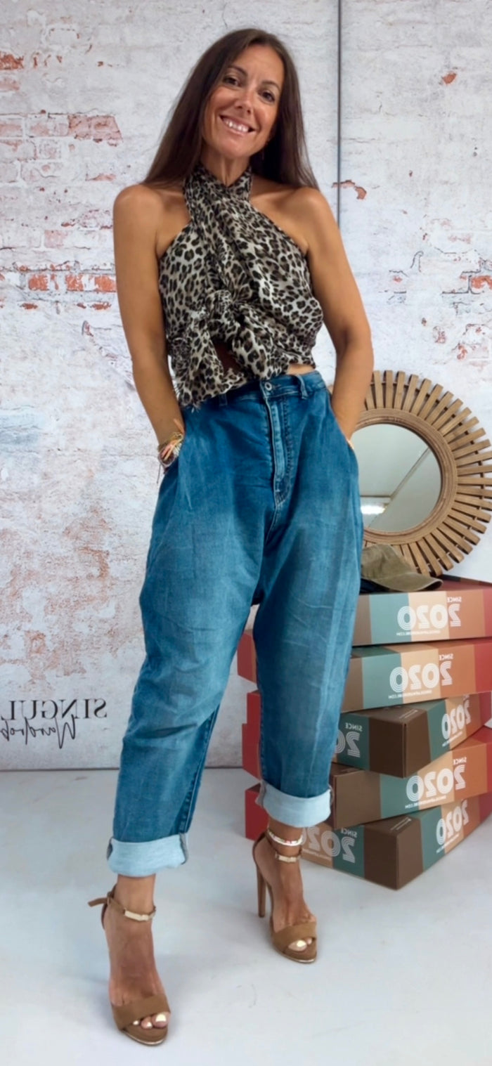 Pantalón “cupido” vaquero 🤟🏻claro