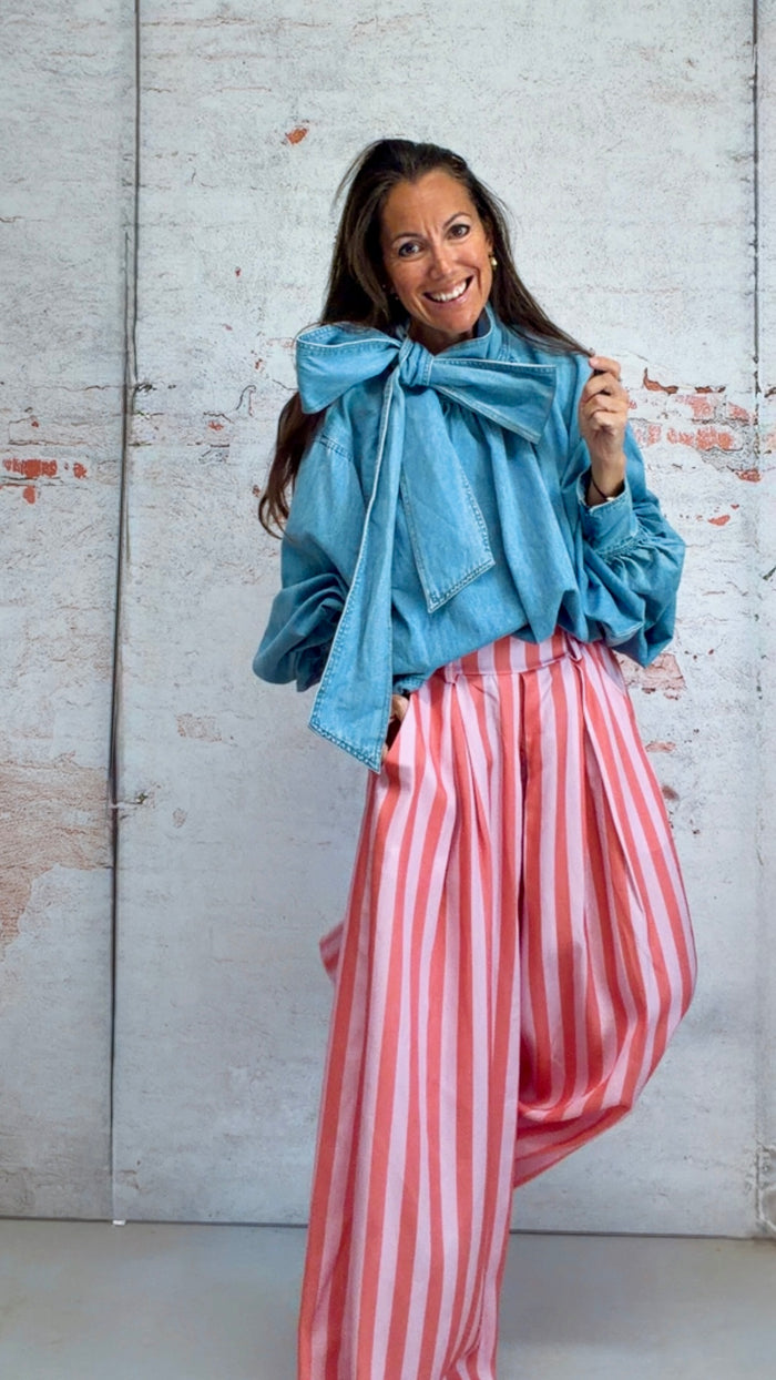 Pantalón “flight” stripe mood🙌