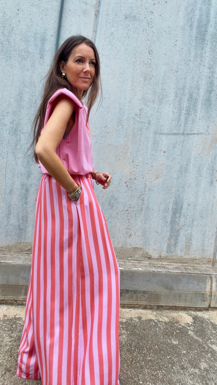 Pantalón “flight” stripe mood🙌