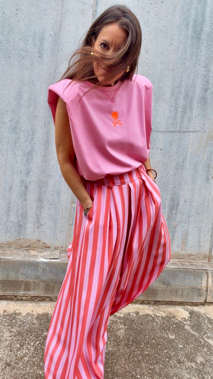 Pantalón “flight” stripe mood🙌
