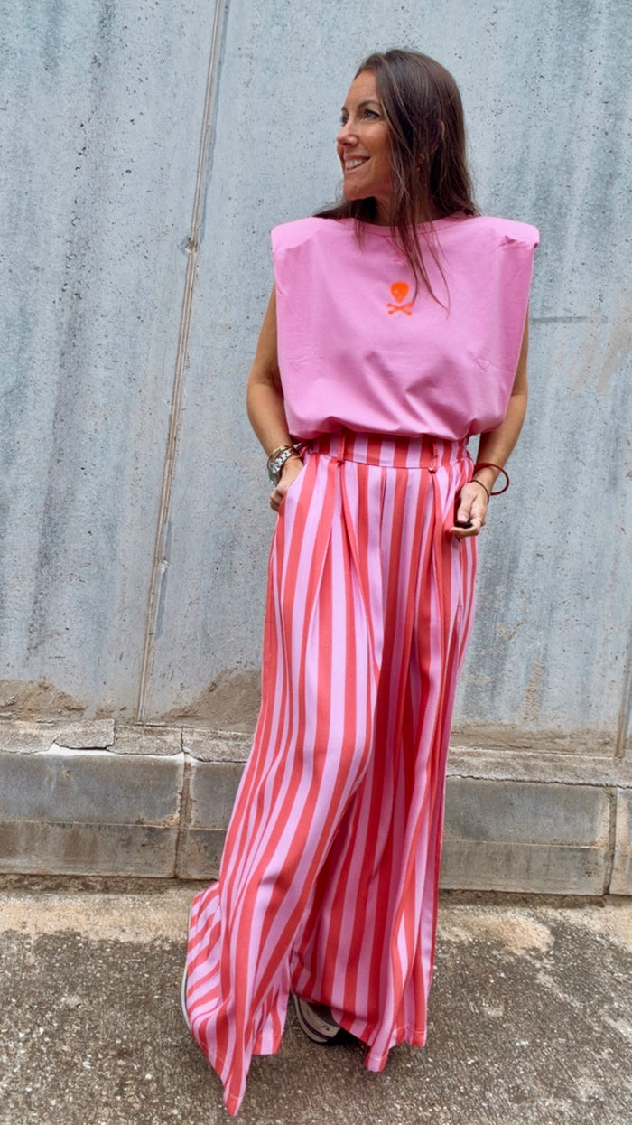 Pantalón “flight” stripe mood🙌