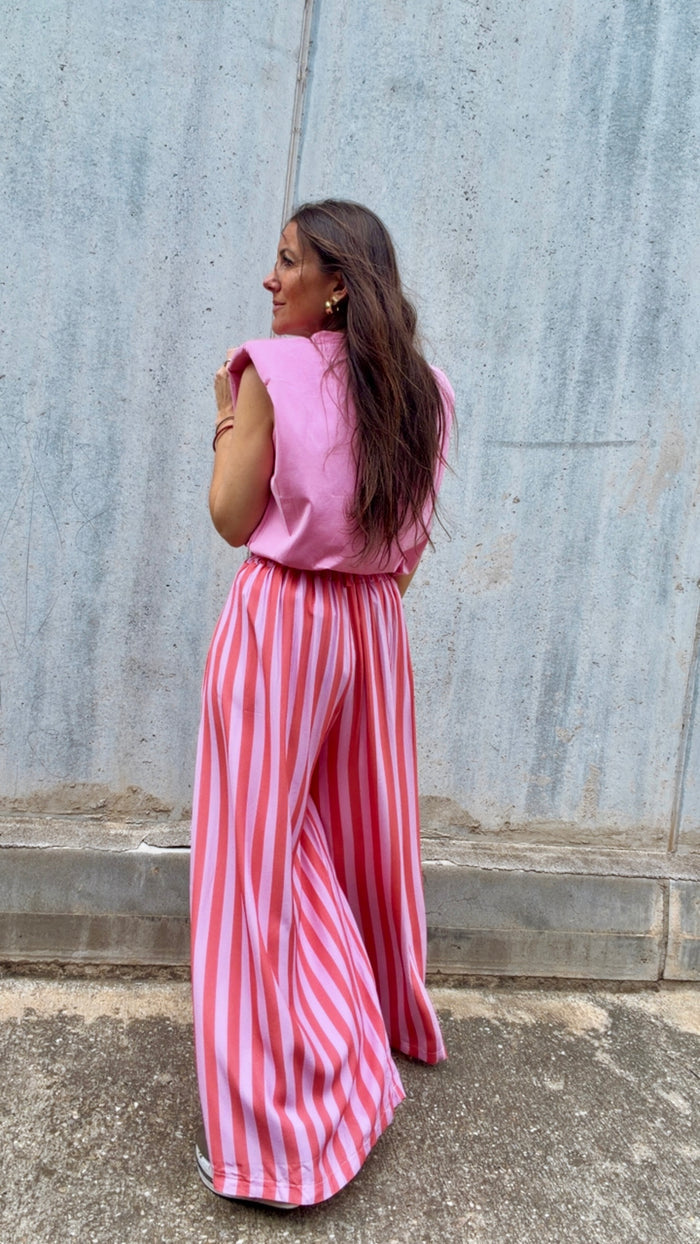 Pantalón “flight” stripe mood🙌