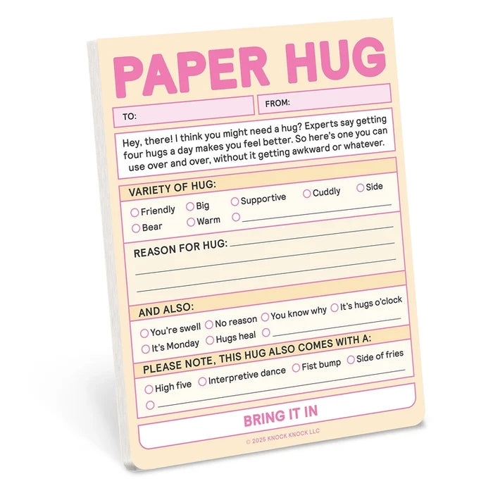 Paper Hug Nifty Notes