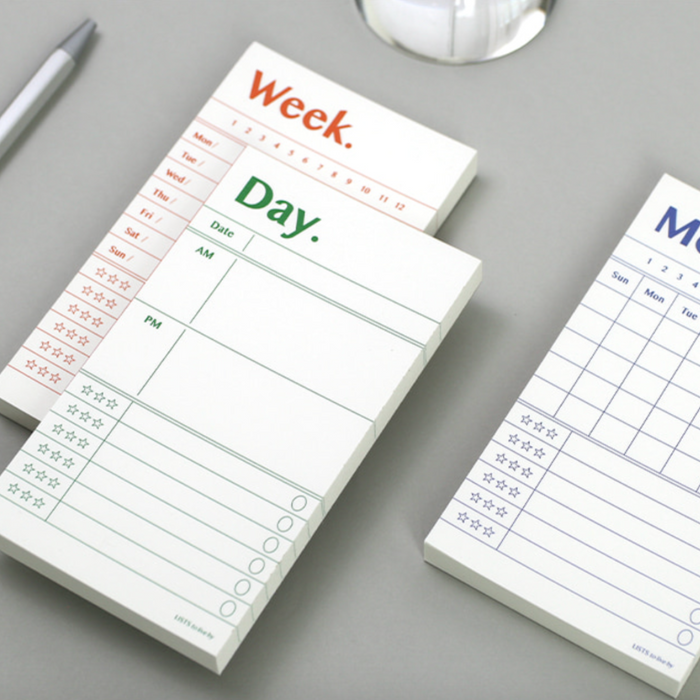 Paperian Lists To Live by Memo Pad [8 Styles] - The Journal Shop