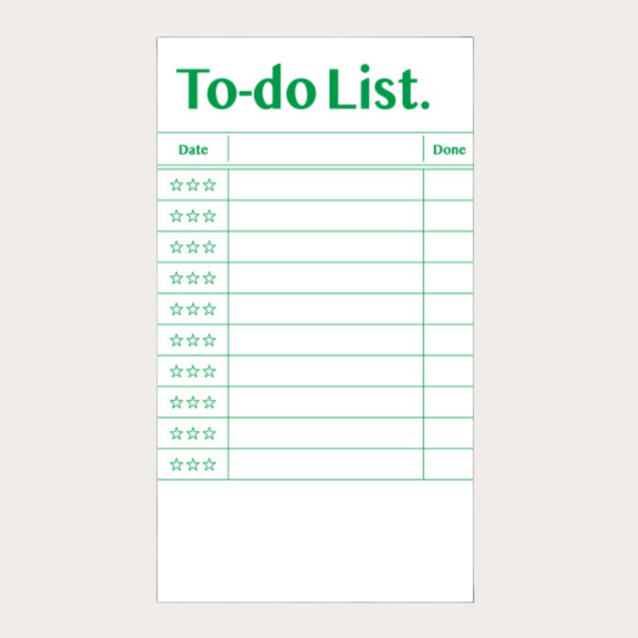 To Do List