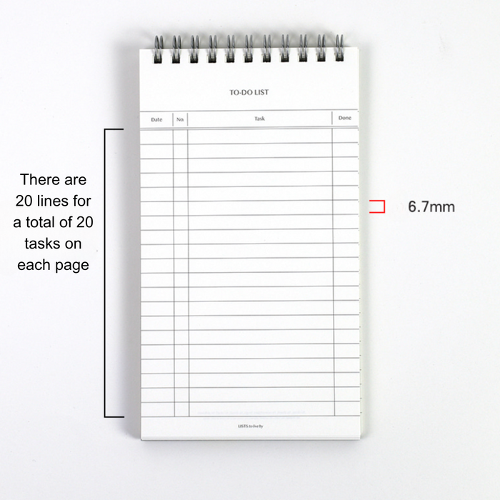 Paperian Lists To Live By [To-Do List Notebook] - The Journal Shop