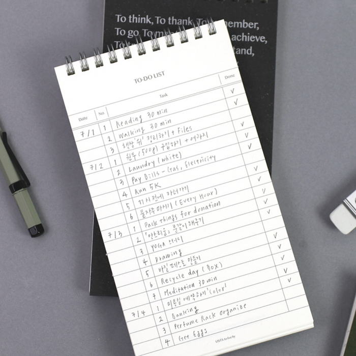 Paperian Lists To Live By [To-Do List Notebook] - The Journal Shop