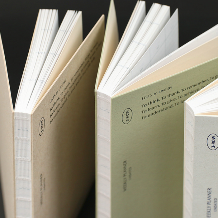Paperian Lists To Live By Undated Planner - The Journal Shop
