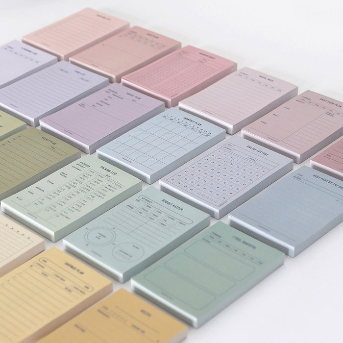 Paperian Make-A-Memo Memopad in various colours and styles. A tailor-made note-taking experience for every task.