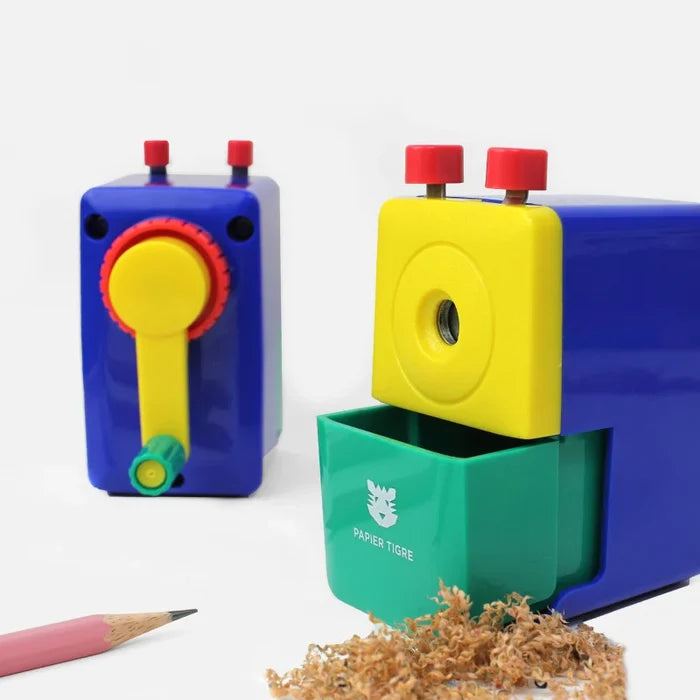 Papier Tigre - Tigers Sharpener, shown from another angle.