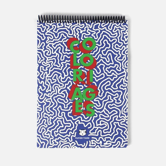 Papier Tigre Colouring Book - A4 - The Journal Shop