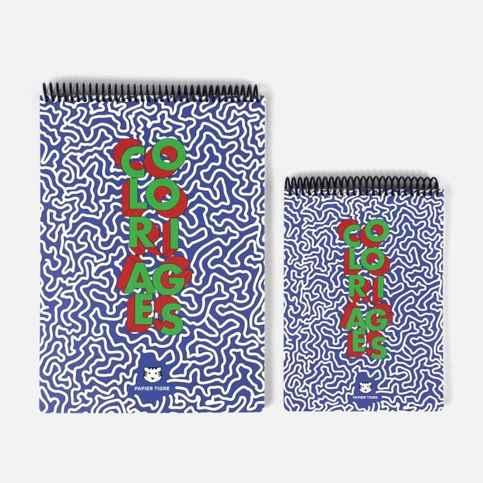 Papier Tigre Colouring Book - A4 - The Journal Shop