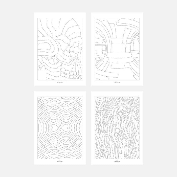 Papier Tigre Colouring Book - A4 - The Journal Shop