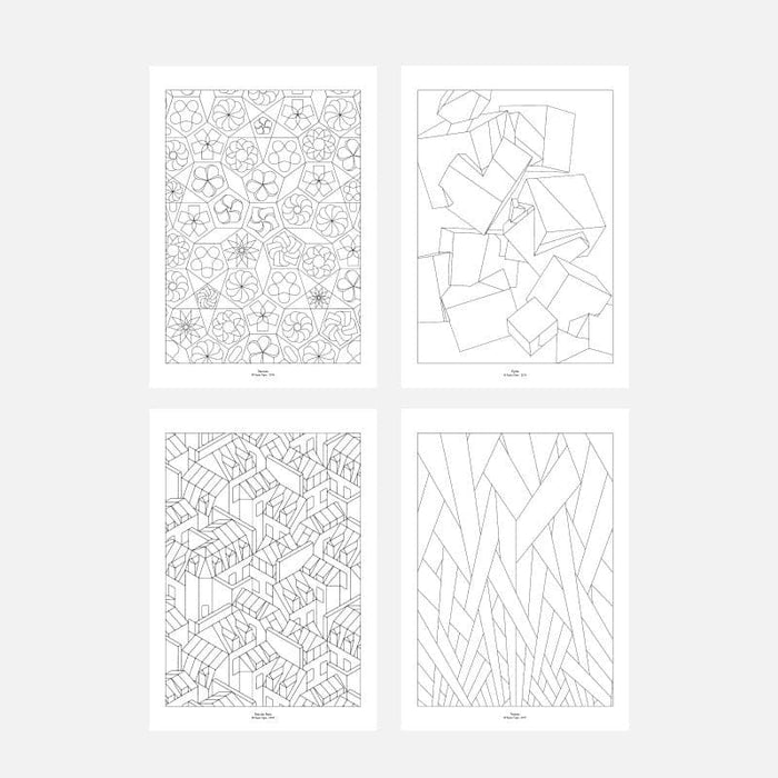 Papier Tigre Colouring Book - A4 - The Journal Shop
