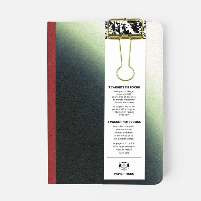 Papier Tigre Pocket Notebooks, The 3 Mercury - The Journal Shop