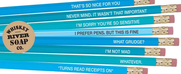 Passive Aggressive Pencil Set