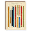 Pencils Card