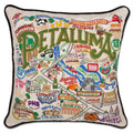 Petaluma Hand-Embroidered Pillow