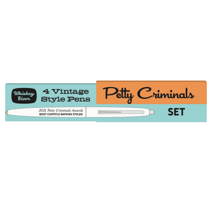 Petty Criminals Awards Pen Set