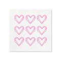 Pink Hearts Valentine’s Day Cocktail Napkins, 50-Pack, 3-ply, Valentine’s Day Party Decor