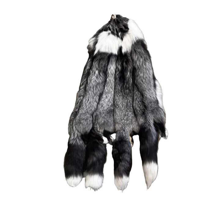 Platinum Fox - Ranched - Professionally Tanned Pelt