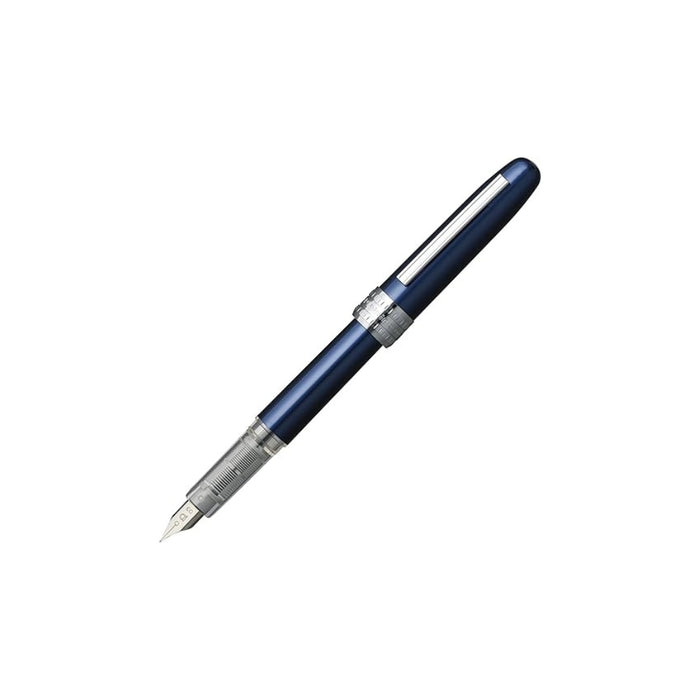 Platinum Plaisir Fountain Pen - Fine Nib, shown from the front.