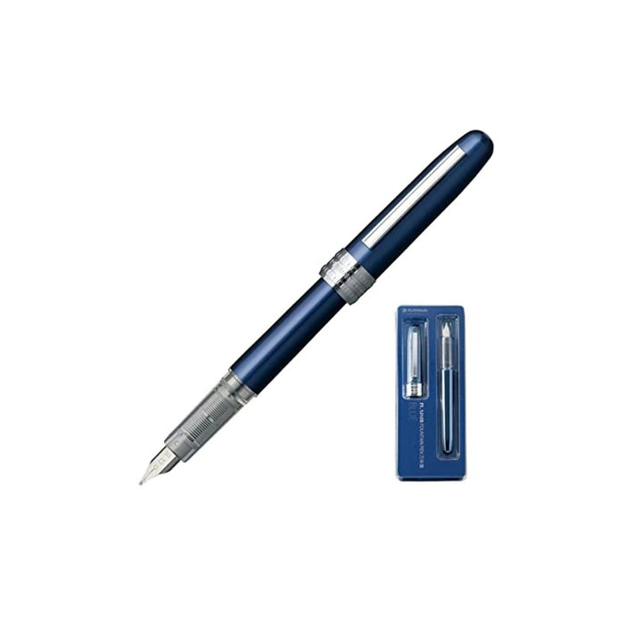 Platinum Plaisir Fountain Pen - Fine Nib, shown in full.