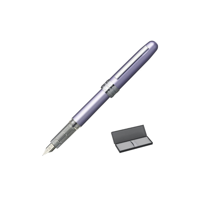 Platinum Plaisir Fountain Pen - Medium Nib, shown in full.