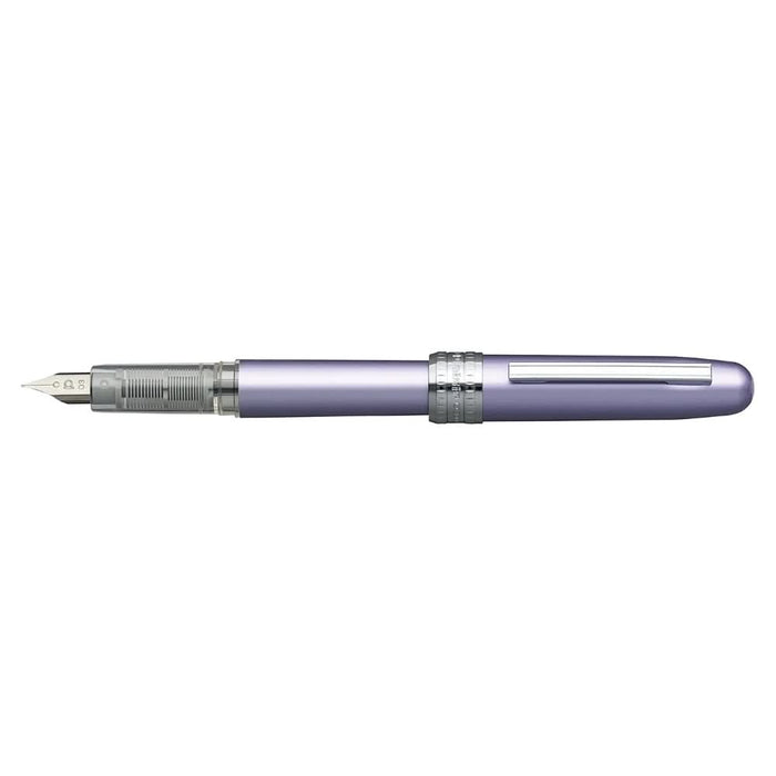 Platinum Plaisir Fountain Pen - Medium Nib, close-up view.