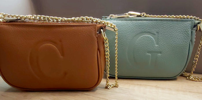 Pochette cuero personalizado