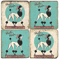 Poodle Parlor Coasters