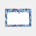 Quartier Libre Papier Free Quarter Planner Pad - Eucalyptus, shown from the front.