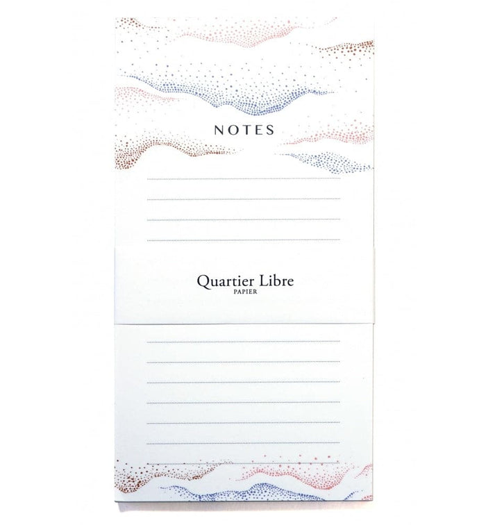 Quartier Libre Papier Notepad - Poussiere d'etoiles - The Journal Shop