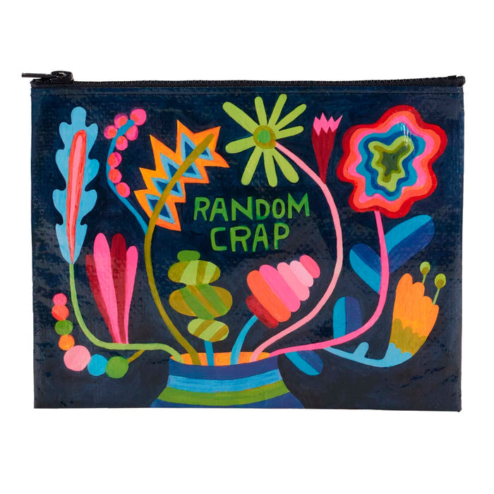 Random Crap Floral Pouch