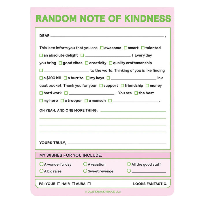 Random Notes of Kindness Nifty Notes