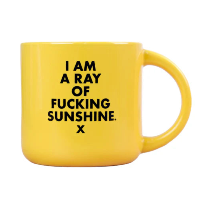 Ray of Sunshine Mug - Yellow
