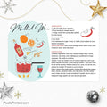 Realty One Group Christmas recipe postcards PixelsPrinted