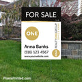 Realty ONE Group for sale yard signs yard signs PixelsPrinted