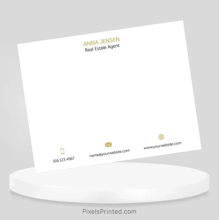 Realty ONE Group notecards notecards PixelsPrinted