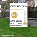 Realty ONE Group open house yard signs yard signs PixelsPrinted