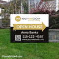 Realty ONE Group open house yard signs yard signs PixelsPrinted