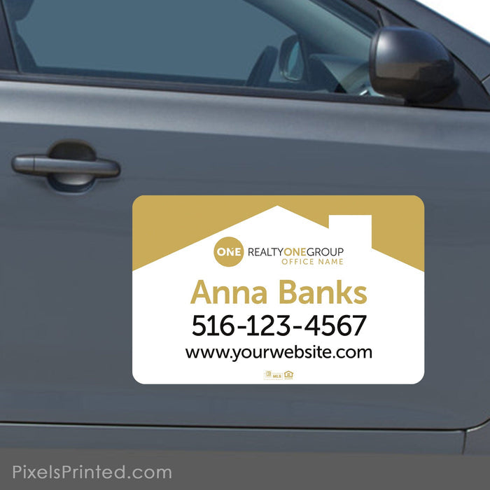 Realty ONE Group real estate car magnets PixelsPrinted
