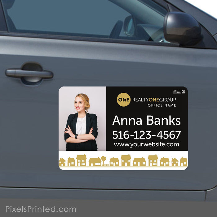 Realty ONE Group real estate car magnets PixelsPrinted