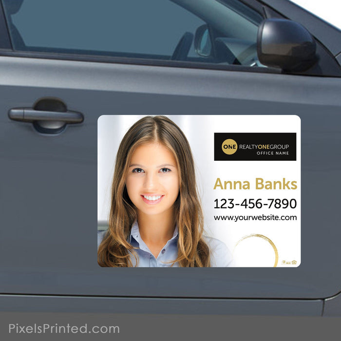 Realty ONE Group real estate car magnets PixelsPrinted