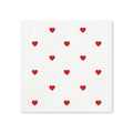 Red Heart Valentine’s Day Cocktail Napkins, 50-Pack, 3-ply, Valentine’s Day Party Decor