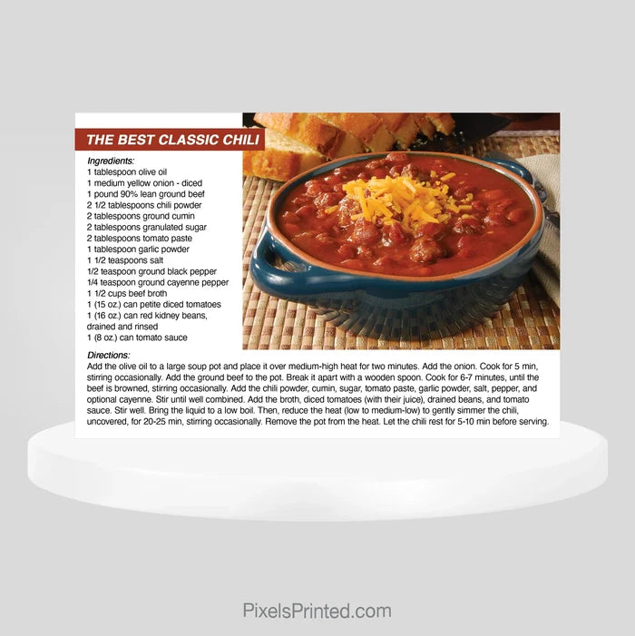 REMAX real estate recipe postcards PixelsPrinted