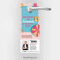 REMAX real estate summer make a splash door hangers PixelsPrinted
