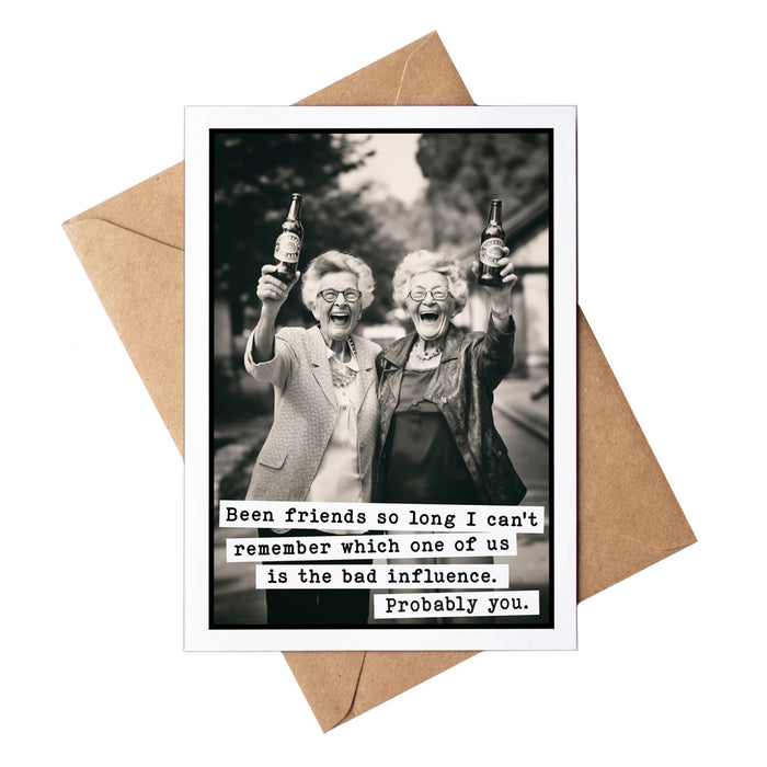 Remember the Bad Influence Card