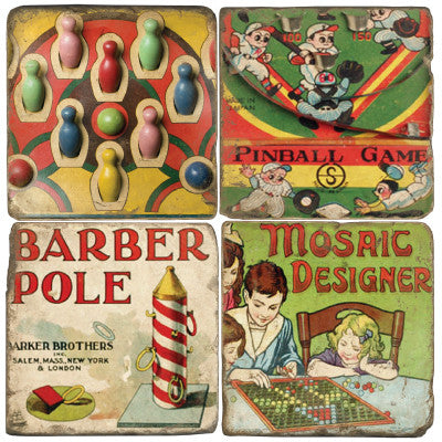 Retro Games Drink Coasters